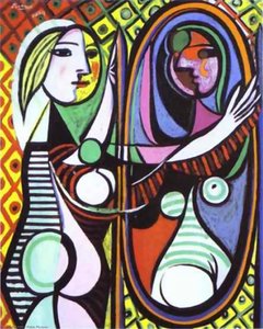 Girl Before A Mirror — Pablo Picasso