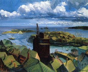 Gloucester Harbor — John French Sloan