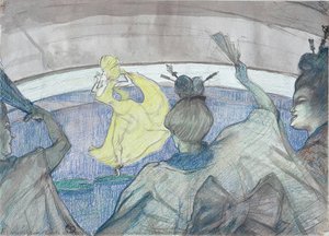 At The Circus — Henri De Toulouse-lautrec