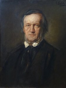 Portrait Of Richard Wagner — Franz Seraph Von Lenbach, Realism