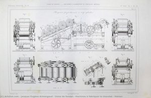 Usine de Noisiel.- Machines à fabriquer le chocolat – Ménier.