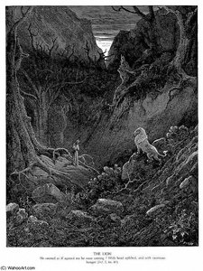 The Lion — Paul Gustave Doré