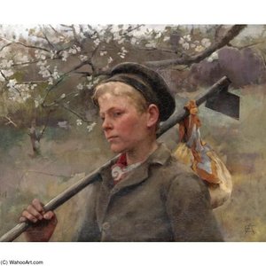 April — Elizabeth Adela Stanhope Forbes