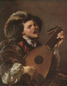 Lute Player — Hendrick Terbrugghen, Baroque
