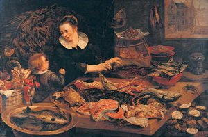 Fish-shop — Frans Snyders