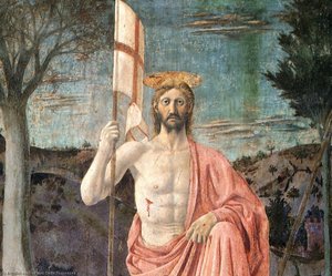 Resurrection (detail) — Piero Della Francesca