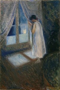 The Girl By The Window — Edvard Munch