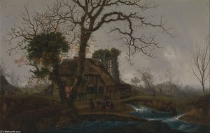 Winter Landscape - — George Smith