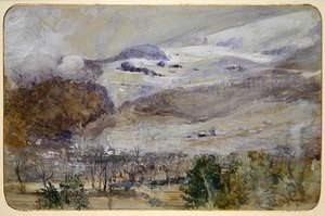 Swiss Valley Landscape — John William Inchbold