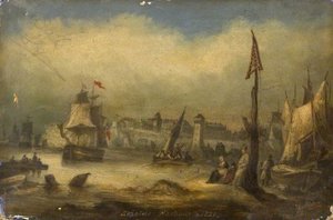 Shields Harbour, 1821 — James Putty Garbutt