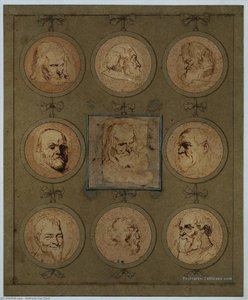 Sheet Of Studies — Sir Anthony Van Dyck