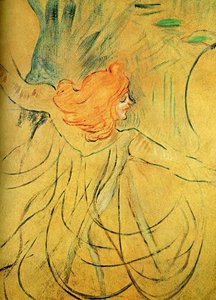 Loie Fuller — Henri De Toulouse-lautrec, Art Nouveau