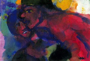 Red Man And Woman — Emile Nolde