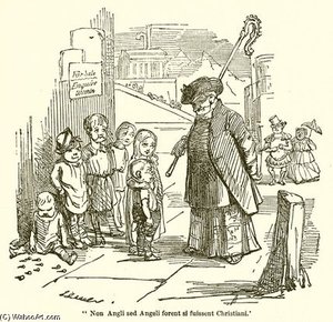 Non Angli Sed Angeli Forent Si Fuissent Christiani — John Leech