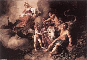 Juno Discovering Jupiter With Io