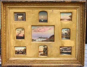 (connecticut And Long Island Sound Scenes), (painting) — Isabel Vaill Waldo