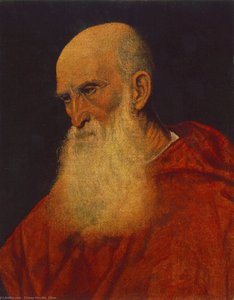 Portrait Of An Old Man (pietro Cardinal Bembo) — Titian