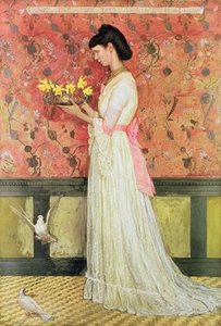 Portrait Of Mrs Ingram Bywater — Walter Crane