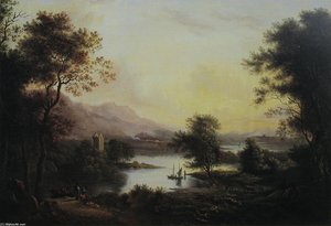 A Highland Loch Landscape — Alexander Nasmyth