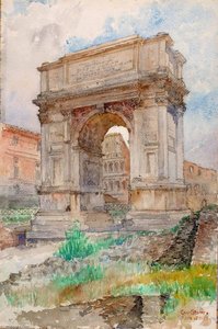 Arch Of Titus, Rome — Cass Gilbert