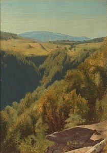 Summer Hills, Hunter Mountain — Jervis Mcentee