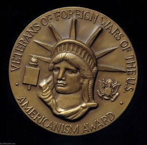 Veterans Of Foreign Wars Of U.s. Americanism Award For Distinguished Patriotic Service — Joseph Emile Renier