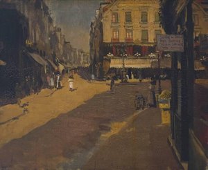 Cafe Of The Courts, Dieppe — Walter Richard Sickert