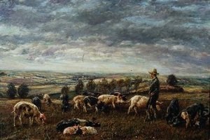 On The Sussex Downs — William Mark Fisher