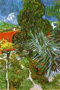 Doctor Gachet's Garden In Auvers — Vincent Willem Van Gogh, Post-impressionism