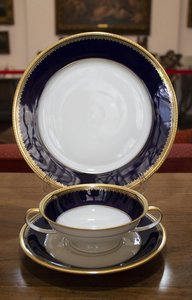 Rosenthal Eminence Colbalt Fine China Service — Hildegard Baum Rosenthal