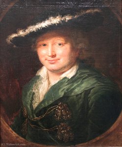 Portrait of the Innkeeper Ernst Friedrich Therbusch, Husband of the Artist