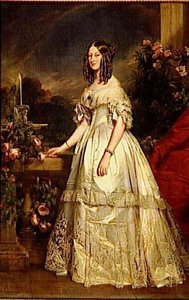 Victoire Auguste Antoinette De Saxe Cobourg Gotha, Duchesse De Nemours (1822 1854) — Franz Xavier Winterhalter