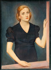 Portrait Of Olga Yordanova — Karl Ivanov Yordanov