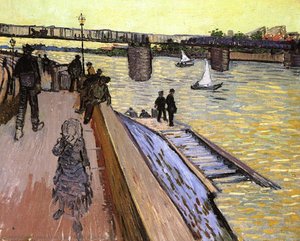 Bridge At Trinquetaille, The — Vincent Willem Van Gogh, Post-impressionism
