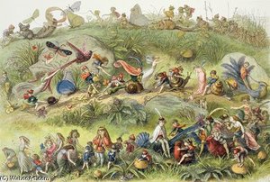 Triumphal March Of The Elf-king — Richard Doyle