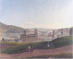 View Of Salzburg — Rudolf Von Alt