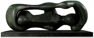 Reclining Connected Forms — Henry Moore