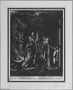 Stellion Insulting Ceres — Wenceslaus Hollar