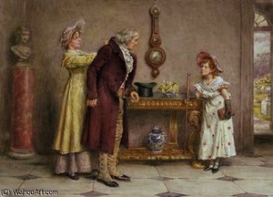 Sunday Morning — George Goodwin Kilburne