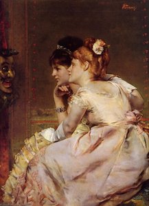The Japanese Mask — Alfred Stevens