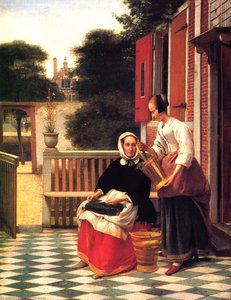Mistress Servant — Pieter De Hooch
