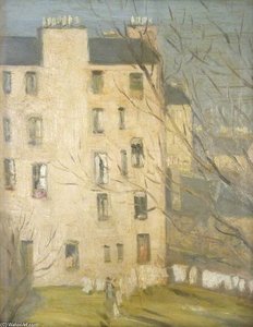 Tenements, Edinburgh — John Duncan Fergusson