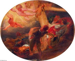 Scene From William Shakespeare's 'the Tempest' — Thomas Stothard