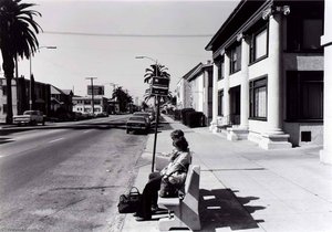 Public Transit Areas, Olive Ave. And 7th St., Looking North, From The Long Beach Documentary Survey Project — Anthony Hernandez
