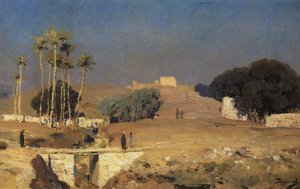 Over The Old Cairo — Vasily Dmitrievich Polenov