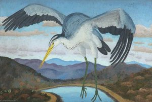 Heron — Cedric Morris