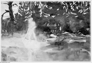 Peaceful Woods — George Benjamin Luks