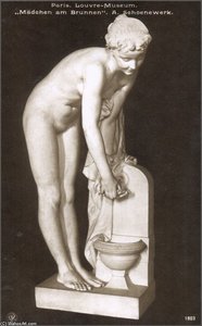 Brunnenfigur Von Alexandre Schoenewerk — Pierre Alexandre Schoenewerk