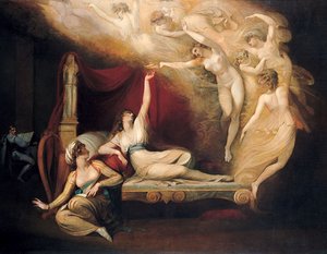 Queen Katherines Dream — Johann Heinrich Füssli