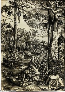 Penitence Of Saint Jerome — Lucas Cranach The Elder